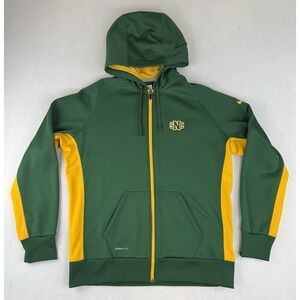 Nike St Norbert College Scoop Hoodie Womens Size‎ XXL Green Knights Full Zip